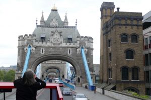 approaching tower bridge