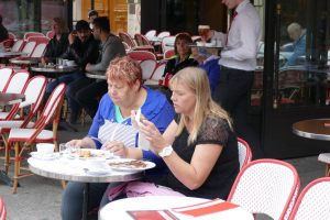 choc crepe lunch